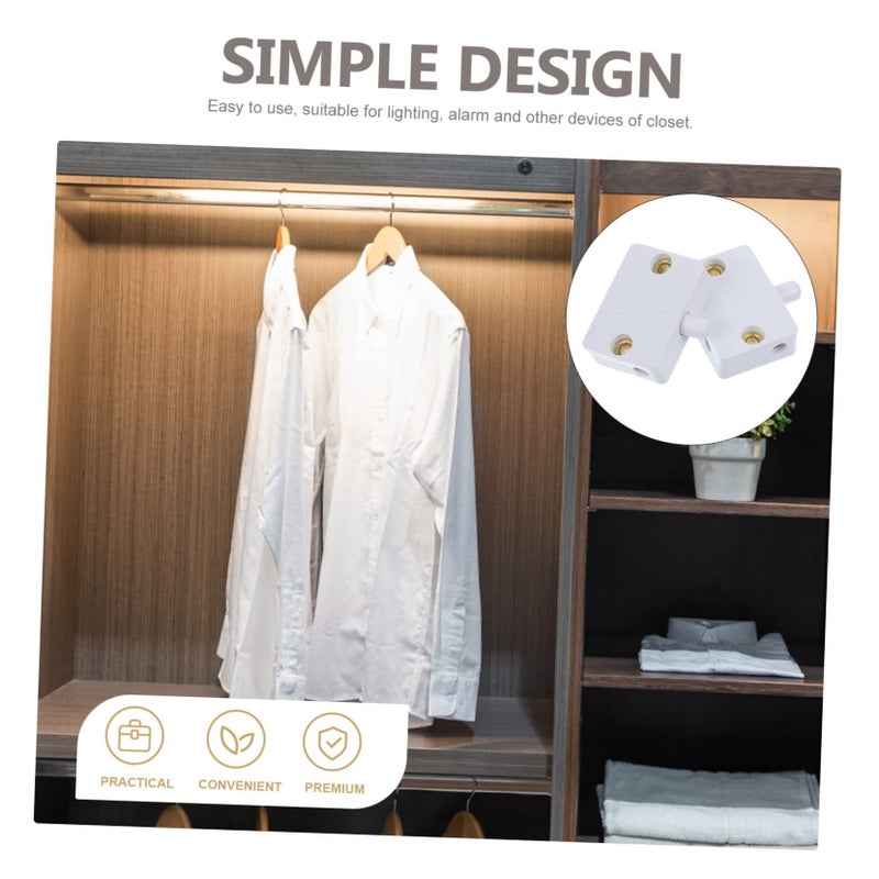 2Pcs Automatic Door Activated Light Wardrobe Cabinet Closet Sensor LED Lighting - Image 4
