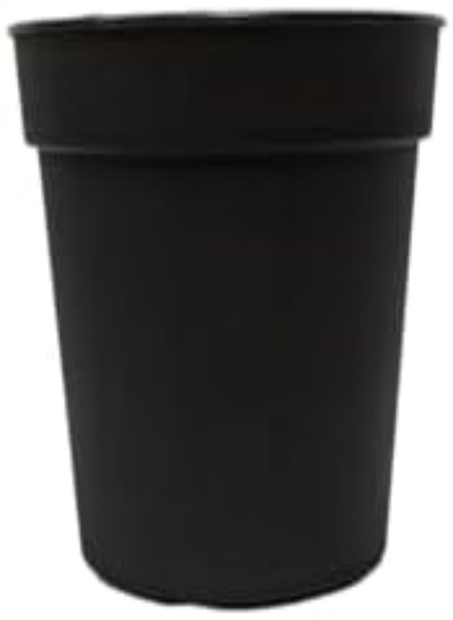 AKDC Planter Pot Grovel 6.5 9X12X12 Black  - Image 1