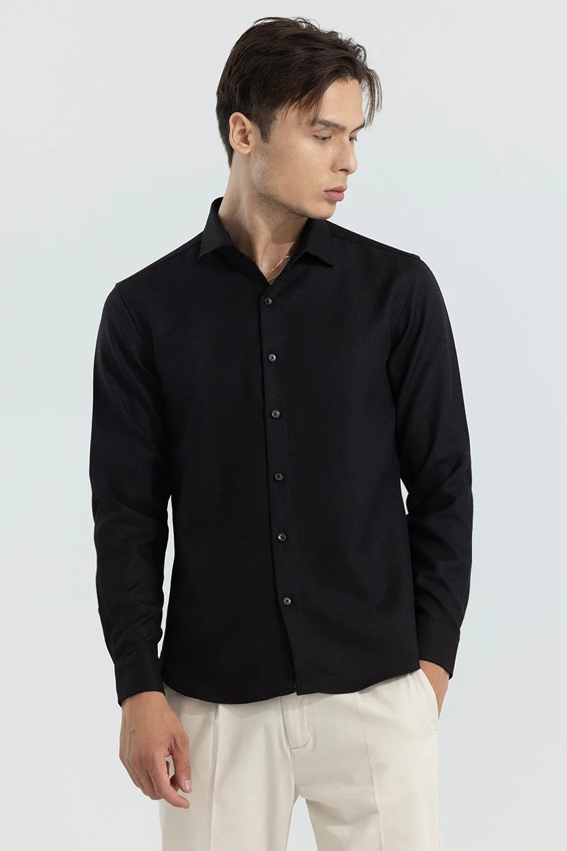 SNITCH Crapepoly Black Shirt