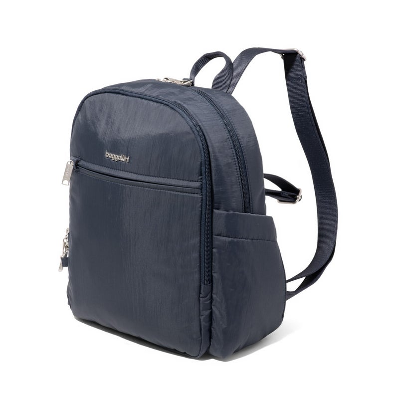 Baggallini Women Cotton Linen Backpack, School Bag, College Bag, Tourist Bag, Large Capacity with Multi-pocket Design, Weaved Handle, Ladies Bag Laptop Bag Casual,Party, Dayly and Travel Use - Image 5