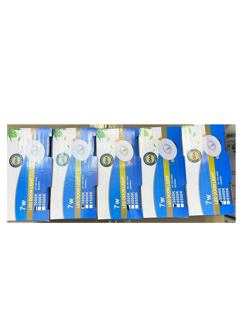 LED 7 watts, yellow,  pcs 5bulbs - Image 2