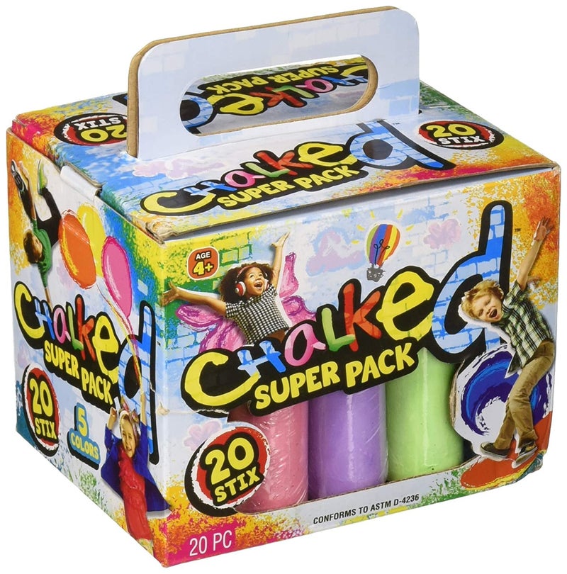 JARU JaRu Sidewalk Chalk 20 Pack - Image 2