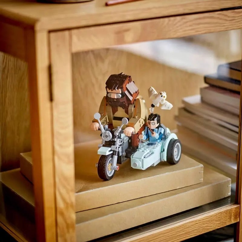 Chinese Building Blocks Harry Potter 76443 Hagrid & Harry's Motorcycle Trip Children's Toy Gift - Image 3
