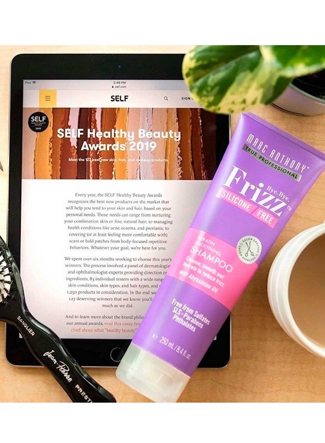 MARC ANTHONY Bye Bye Frizz Smoothing Shampoo 8.4 Fl Oz - Image 3