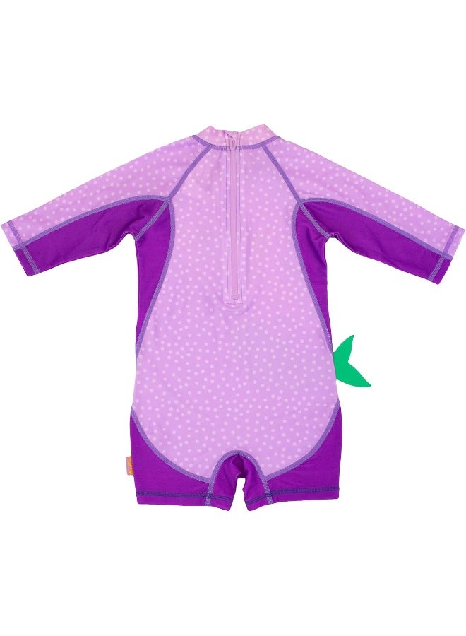Zoocchini Unisex Baby One Piece Surf Suit - Mermaid Design, 2-3 Years - Image 2