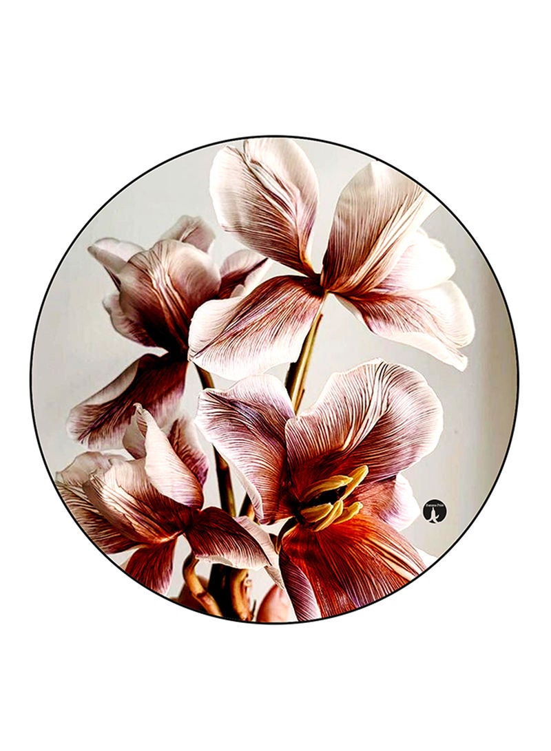 RKN Flowers Printed Mouse Pad  Multicolour
