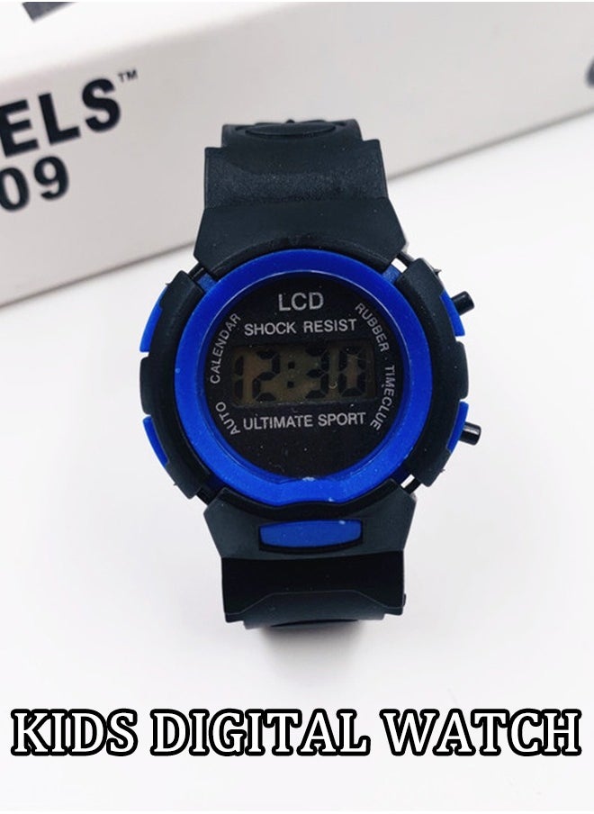 AZorb Digital Watch for Kids, 3-12 Year Old Boys, Sport Outdoor Waterproof for Children Student with Silicone Band for Boys Girls  - Image 1