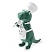 Fringe Studio Plush Pet Toy with Squeaker King of The Grill 289624 Multicolor Large - Image 3