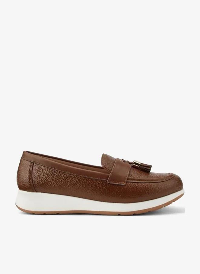 Women's Tassel Accent Slip-On Loafers