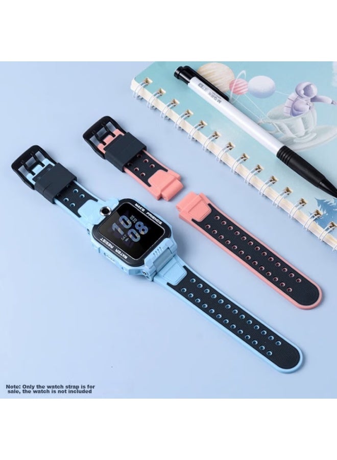 Xuanyi Watch Band Compatible With Xiaotiancai Watch Models Z6p/z6s/z6a/d3/q2a/q1a/d2/z8/z7/z6/z5pro/z9/z10 سوار ذكي للأطفال، سداسي الوردي - Image 5
