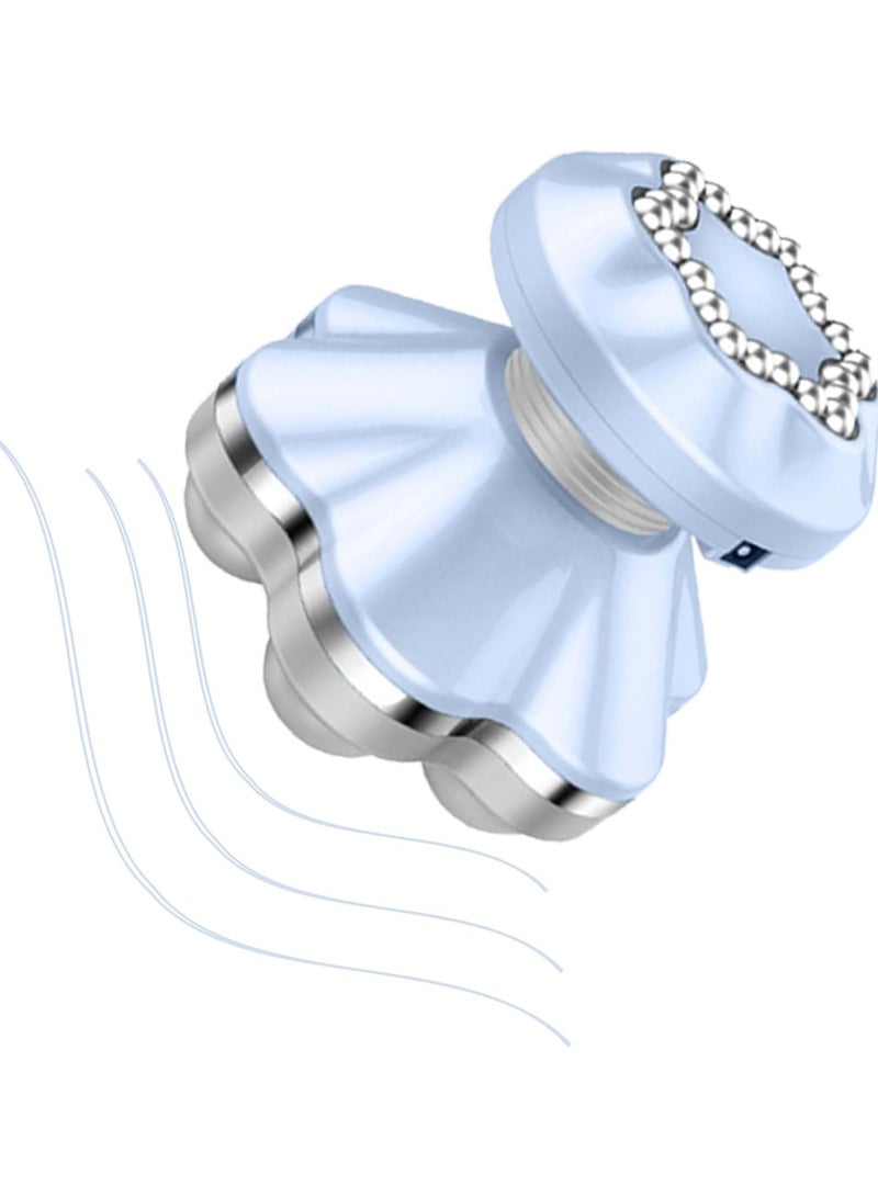 general Mini Handheld Massager - Portable Wireless Electric Vibrating Massager, USB Rechargeable Handheld, 6 Massage Heads for Shoulders and Legs - Muscle Relief and Relaxation - Image 1