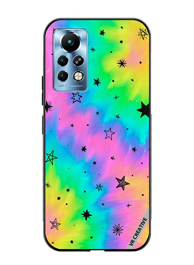 VR CREATIVE Protective Case Cover For Infinix Note 11 Pro Star Design Multicolour - Image 1