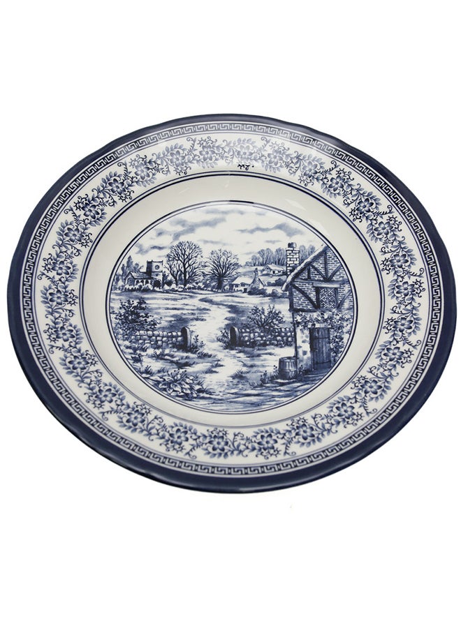 Akdc Soup Plate Round  Featuring A Practical And Aesthetically Pleasing Design That Brings A Touch Of Warmth To Your Table Setting. - Image 1