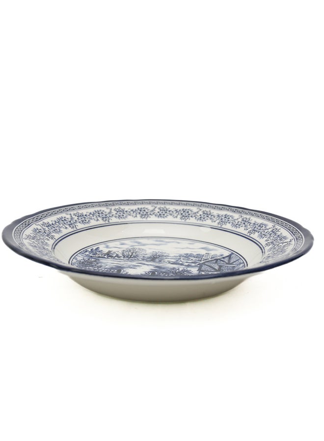 Akdc Soup Plate Round  Featuring A Practical And Aesthetically Pleasing Design That Brings A Touch Of Warmth To Your Table Setting. - Image 2