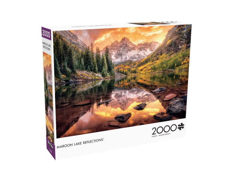 Buffalo Games - Joshua Snow - Maroon Lake Reflections - 2000 Piece Jigsaw Puzzle for Adults Challenging Puzzle Perfect for Game Nights - Finished Size is 38.50 x 26.50 - Image 3