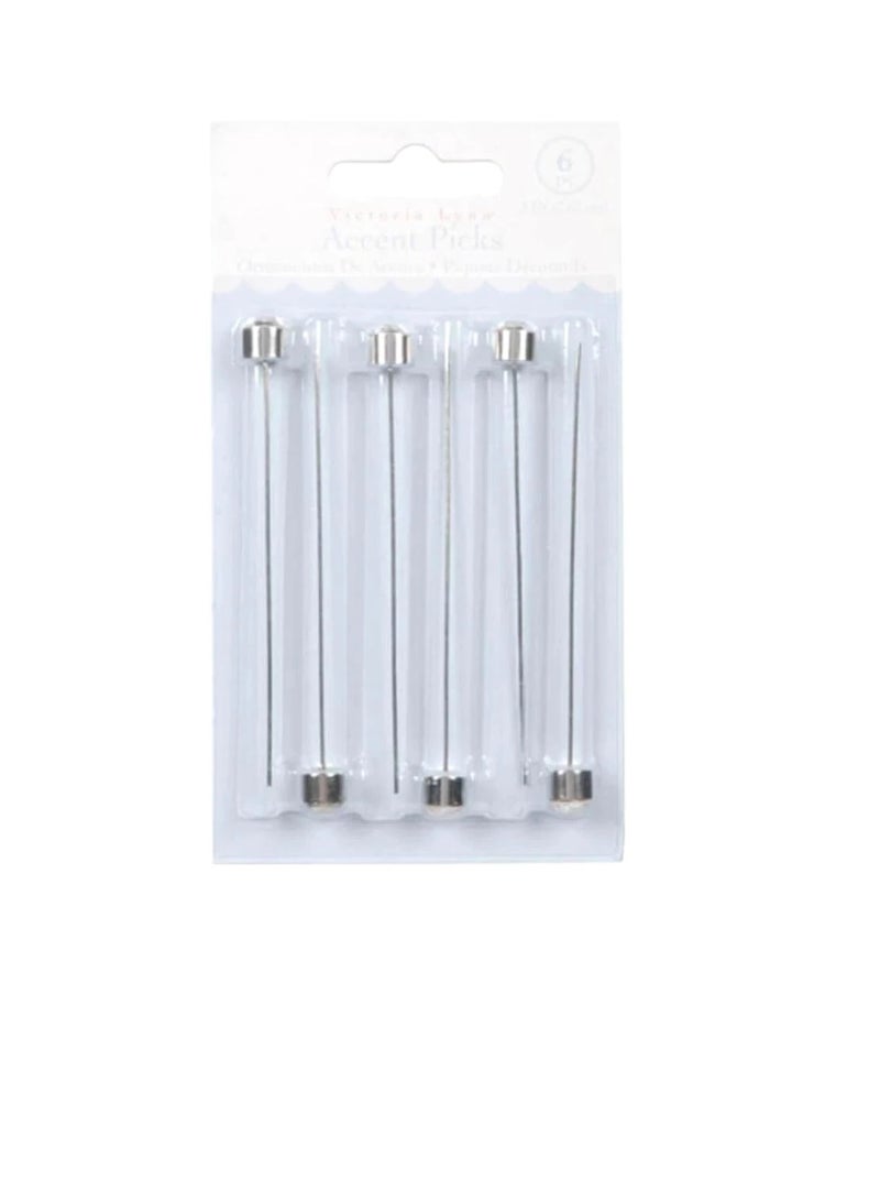 حجر الراين اختيار الكريستال 3 بوصات 6 قطع - Image 2