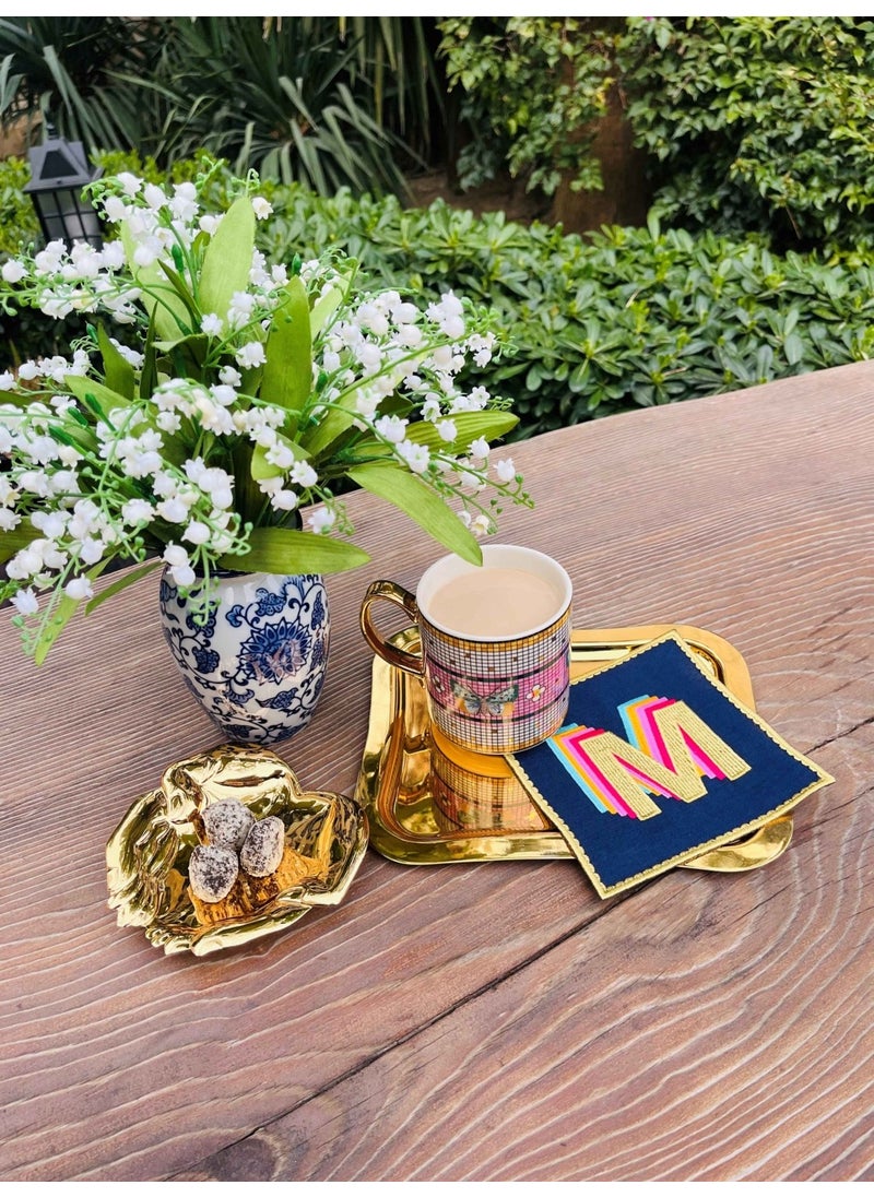 Ge Living Rainbow Letter ´´m´´ Cocktail Napkin (1 Piece)  - Image 4