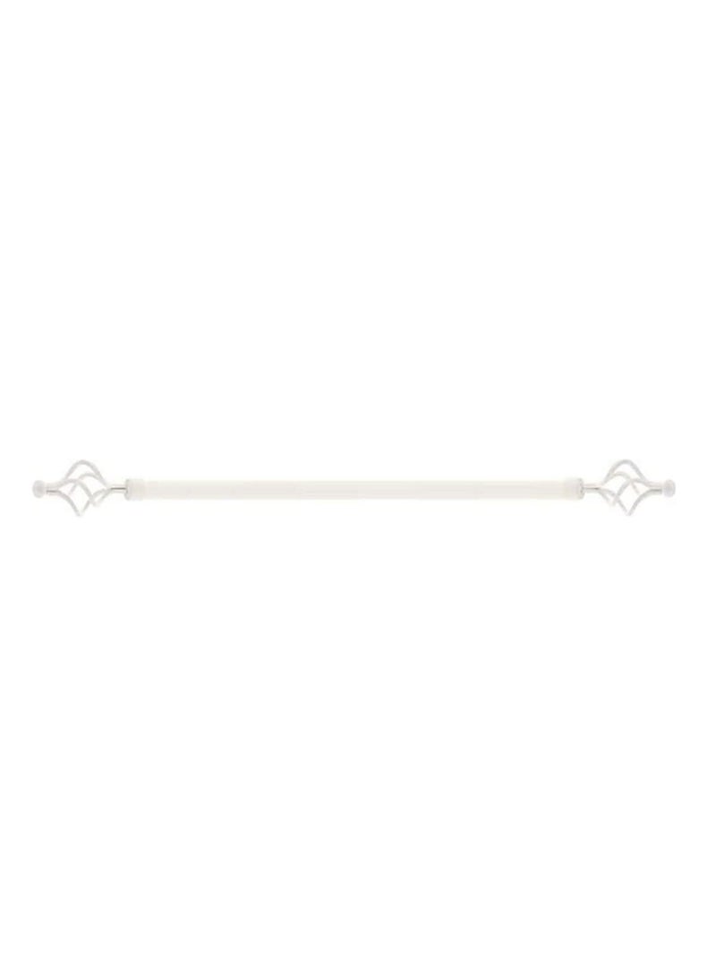 DubaiGallery Antique Roman Window Covering Curtains Rod Blinds Pipe Extendable 150 To 300cm Sunshades Pole Drapery Rail Hardware Adjustable With Round Ball Finials Set 3cm Diameter For Home And Office Decor  - Image 1