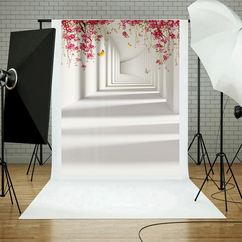 BPA 3D Butterfly Flower Photography Background - Image 3