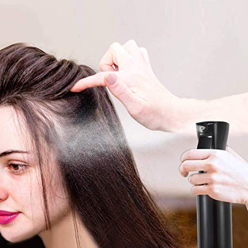 ZEPOLI 300ML Hair Spray Bottle Leak-Proof Reusable Mist Sprayer For Hair Styling, Salon, Home, Travel, Skincare, Plant Watering, Ironing, and Cleaning (BLACK) - Image 3