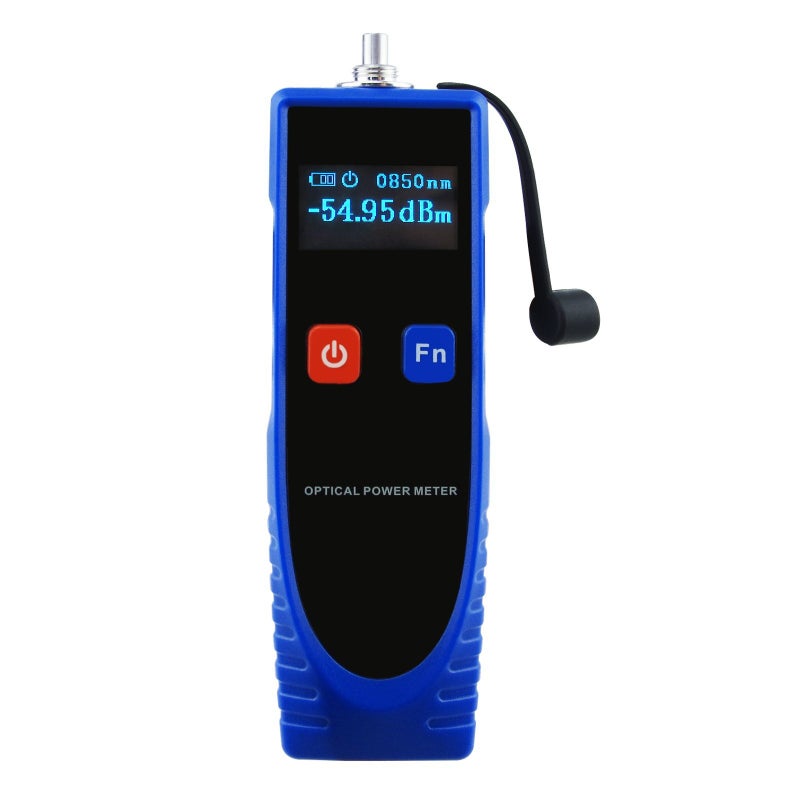 GAIN EXPRESS OPM Optical Power Meter Digital Tester 706dBm with 6 Optic Wave Length Portable Fiber Optic Cable Tester with FC Converter for FCSCST - Image 2