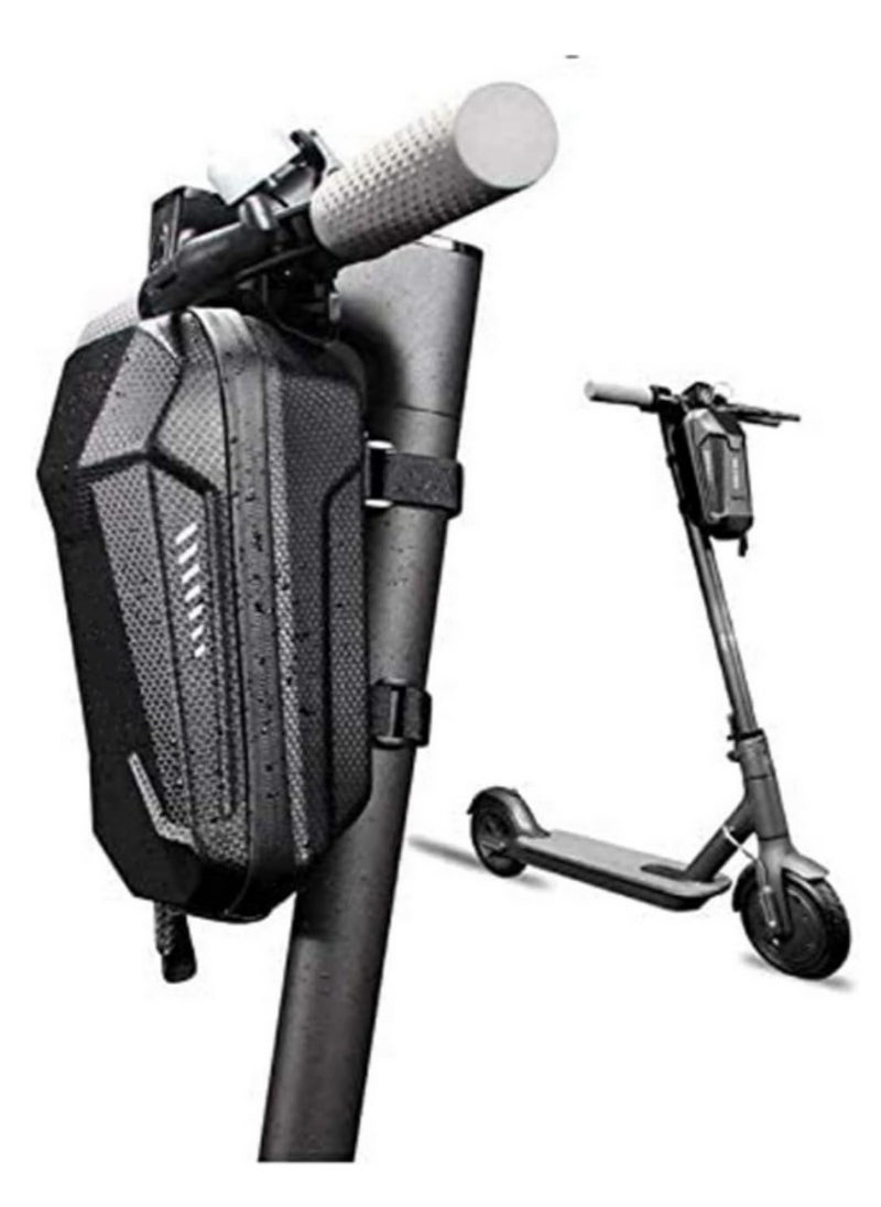 Generic EVA Front Hanging Scooter Handlebar Storage Bag for Mijia M365 Segway Ninebot ES ES1 ES2 ES3 ES4 Large Capacity Durable Suspension Bag for Charger Repair Tool Black 3L  - Image 1
