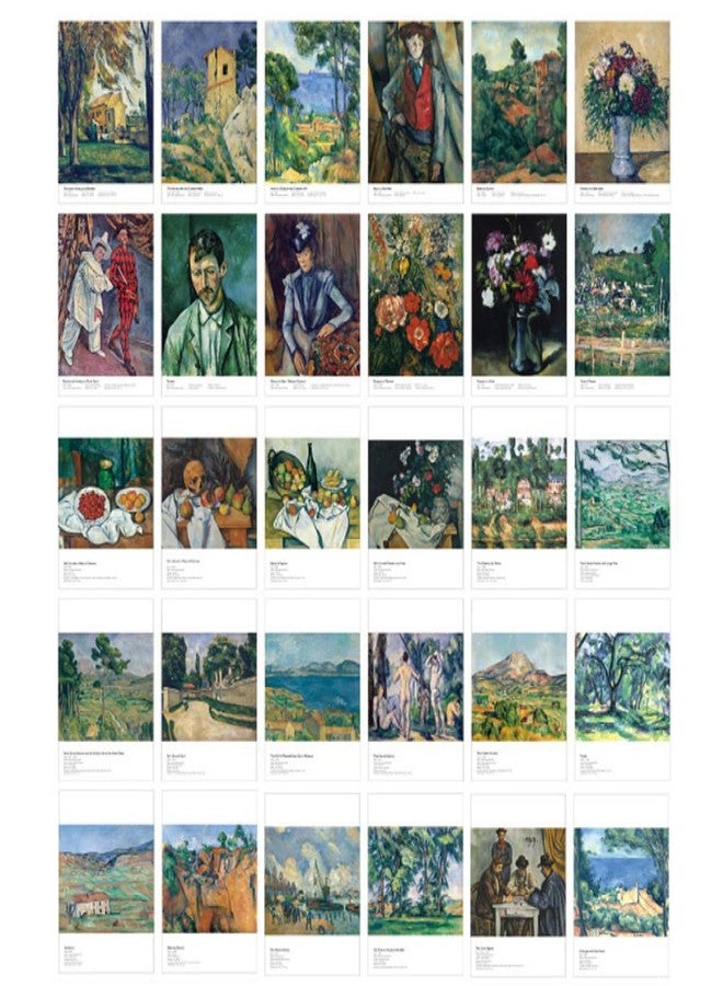 HOSTEESSCHOICE Beautiful Art Postcards set of 30 Paul Cézanne Post card variety pack Famous Painting Scenery,4 x 6 Inches - Image 1
