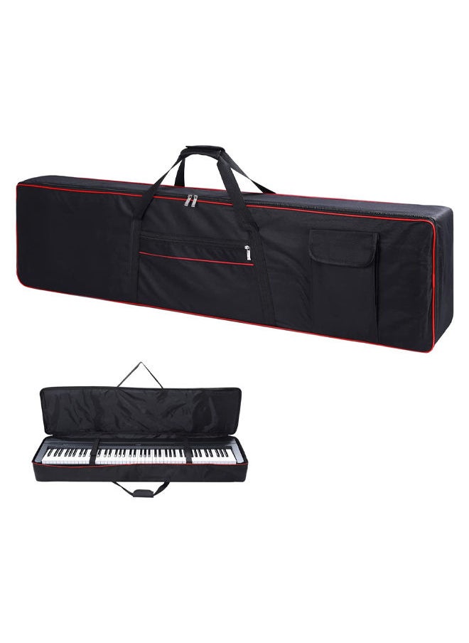 Jidyous - 88 Key Keyboard Case, Keyboard Gig Bag with 2-Pocket Keyboard Bag,600D Durable Oxford Inside Padded Full Coverage Dust for Protect Digital Piano Covers 88 keys 137x33 x 17cm - Image 1