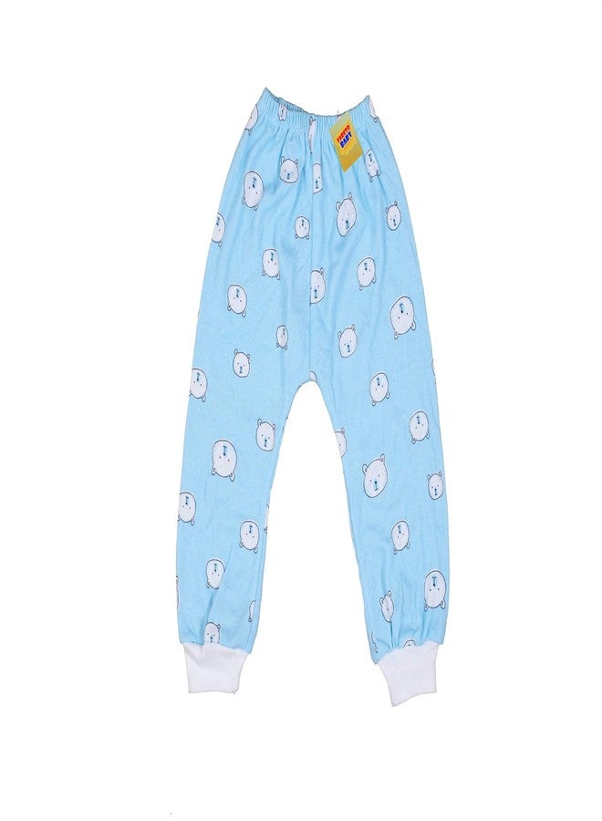 First Kids Step Baby Boy's & Baby Girl's Trackpants (Pack of 6) (pjama-Printed_Multicolored_6-9 Months) Multicolour - Image 5