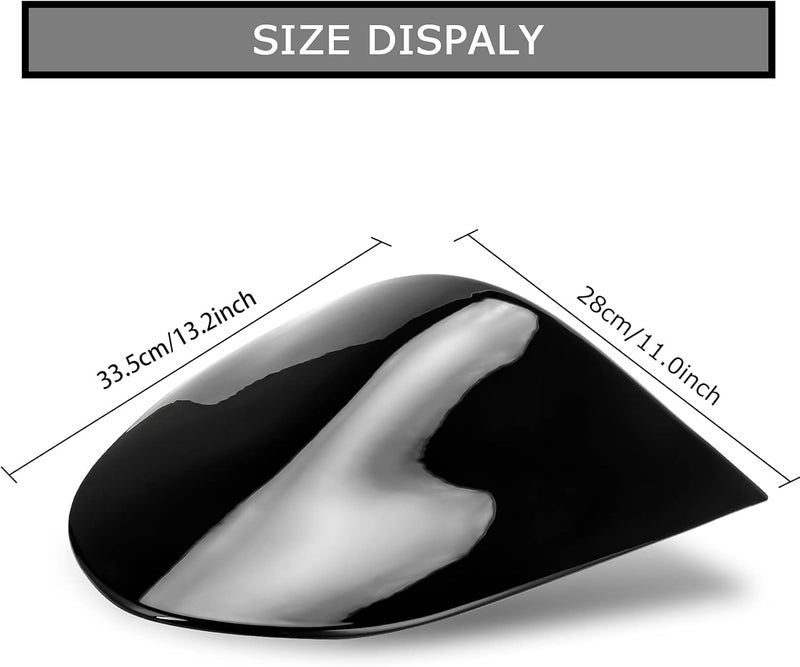 psler غطاء خلفي لنينجا ZX6R 2005 2006 و ZX10R 2006 2007 غطاء مقعد خلفي (أسود) - Image 4