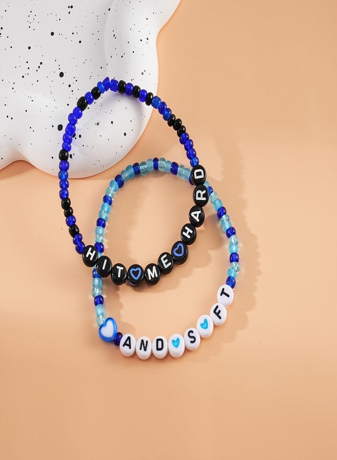 Flvkev Bracelet Concert Merch Outfit for Women (HMHS-BLUE) - Image 2