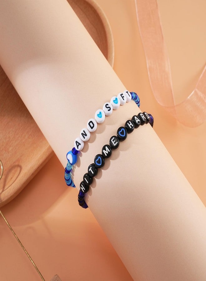 Flvkev Bracelet Concert Merch Outfit for Women (HMHS-BLUE) - Image 4