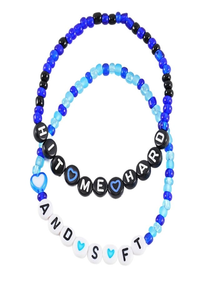 Flvkev Bracelet Concert Merch Outfit for Women (HMHS-BLUE) - Image 1