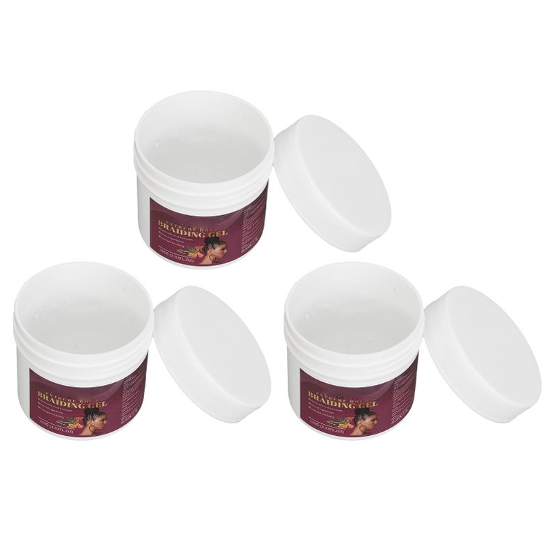 3PCS 100g Dreadlock Hold Gel Hair Braiding Locking Gel Multifunctional Gel Wax for Moisturizing and Styling - Image 4