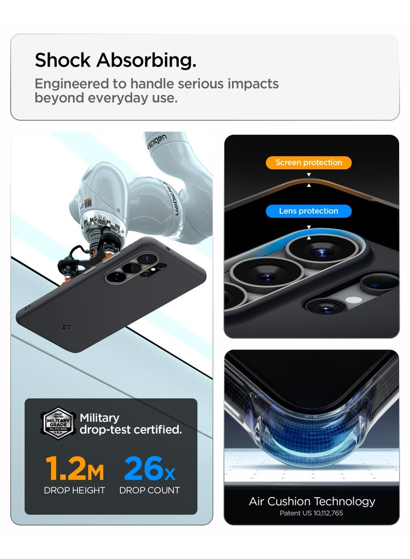 Spigen Nano Pop MagFit Samsung Galaxy S26 ULTRA Case [MagSafe] Cover - Black Sesame - Image 5