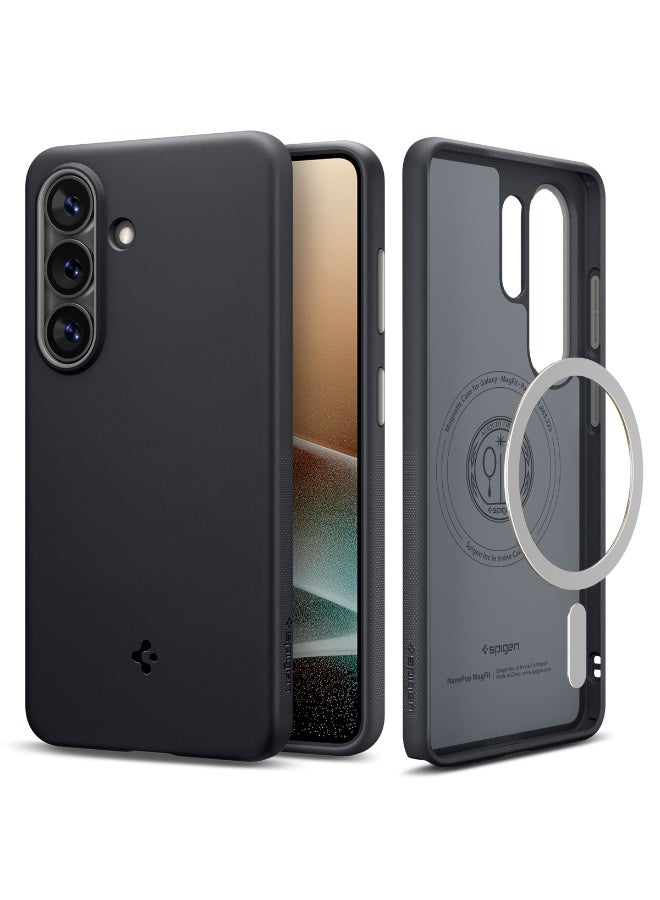 Spigen Nano Pop MagFit Samsung Galaxy S26 ULTRA Case [MagSafe] Cover - Black Sesame - Image 1