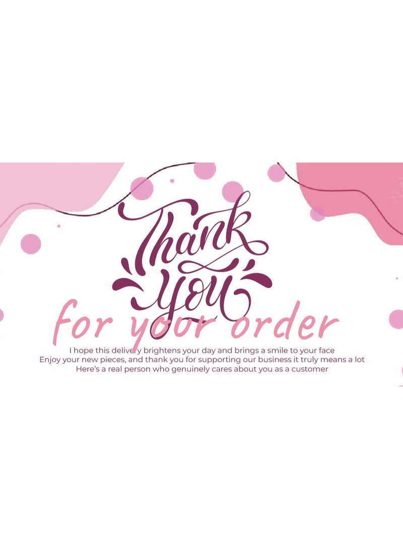 طقم كروت شكر فاخر – 100 كارت - Image 1