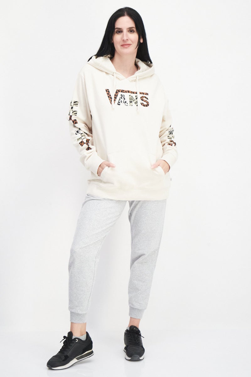 VANS هودي طويل الأكمام للنساء، بيج كومبو - Image 4