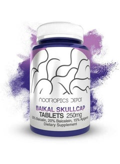 Nootropics Depot Baikal Skullcap Extract Tablets ; 250Mg ; 60 Count ; >15% Apigenin 20% Baicalein 50% Baicalin  - Image 2