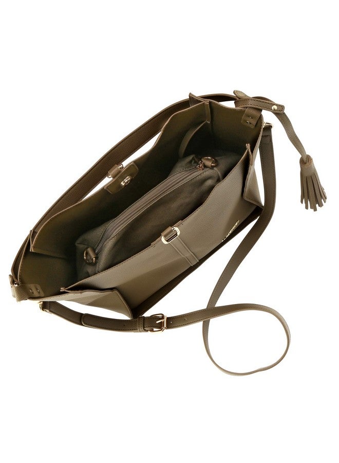 Fastrack Women's Casual Everyday Chic Shoulder Bag (Sage Green) - Image 4