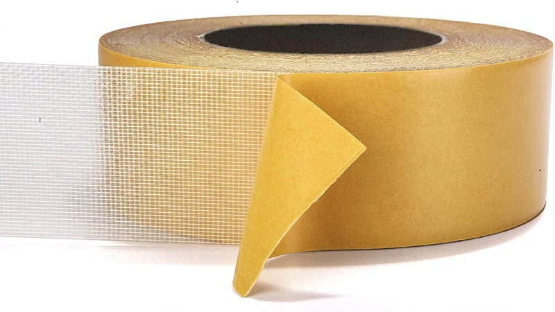 black sparrow black sparrow Double Sided Carpet Tape Super Strong Sticky Tape for Carpet Non Slip Waterproof Removable Mesh Grid Suitable for Hardwood Floors matsWall HangingPaste Decoration  - Image 1