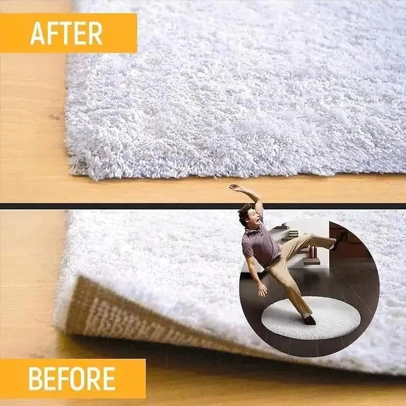 black sparrow black sparrow Double Sided Carpet Tape Super Strong Sticky Tape for Carpet Non Slip Waterproof Removable Mesh Grid Suitable for Hardwood Floors matsWall HangingPaste Decoration  - Image 5