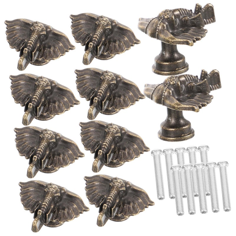 Antique Animal Cabinet Handles Zinc Alloy Drawer Knobs Vintage Style Furniture Pulls Easy Install - Image 2