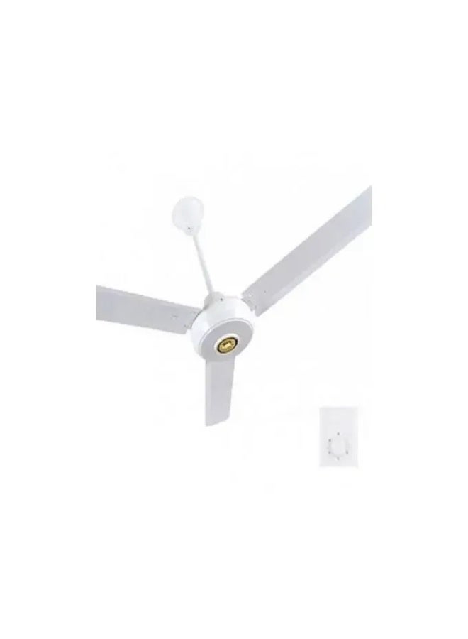 ATA 56-Inch Ceiling Fan 5 Speeds White Model FC-56 - Image 1