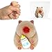 ZTATU Capybara Taba Squishy Fidget Toys for Kids Fufu Squishy Stress Ball Sensory Squeeze Ball Stress Relief Toy Party Favors for Kids 812 Classroom Rewards Easter Basket Stuffers Furry - Image 2
