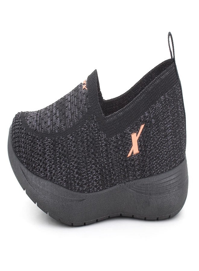Sparx Womens SL 231 | Stylish, Comfortable | Black Sneaker - 5 UK (SL 231) - Image 5