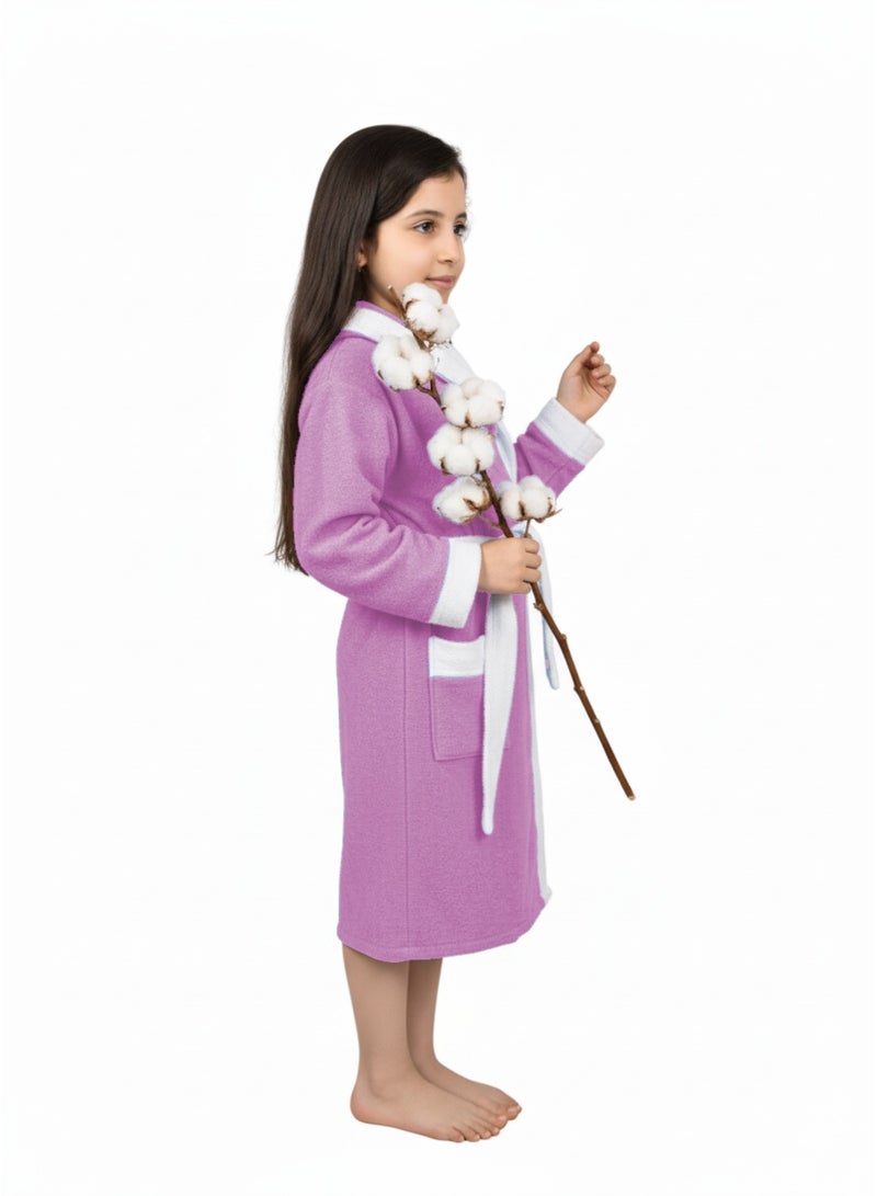 Banotex Baby bathrobe with hood in multiple sizes and colors - Image 2