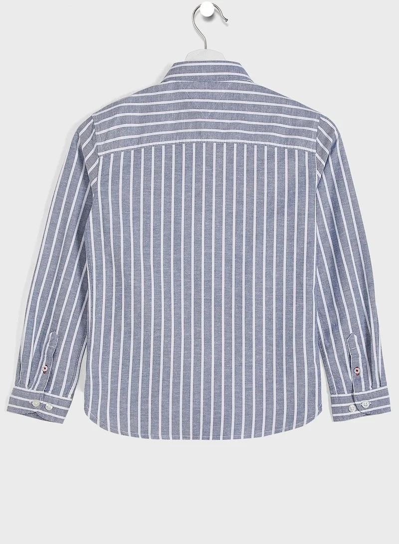 TOMMY HILFIGER Kids Striped Shirt