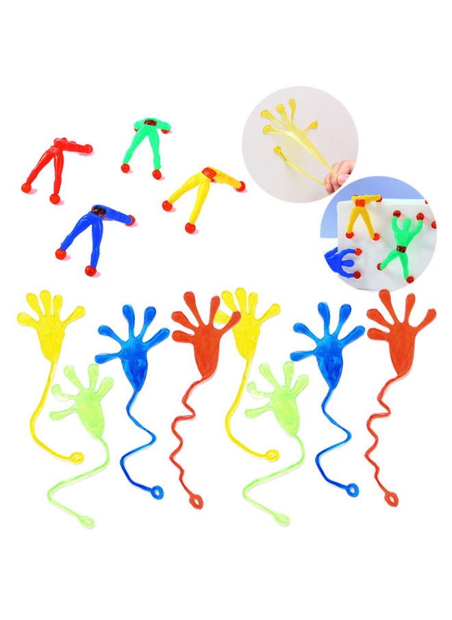 Generic - Shake The Sound With The Strange Wall-climbing Man Somersault Spider Man Sticky Palm Small Stall Nostalgic Toys Wholesale-Specifications:Climbing Wall Palm - Image 1