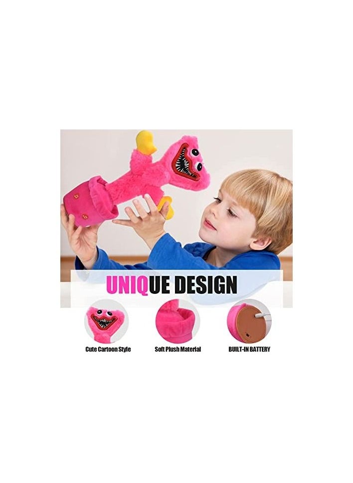 Y&D - Poppy Playtime Toy Huggy Wuggy Singing Dancing Recording Figure Doll Plush Puppet - Image 1